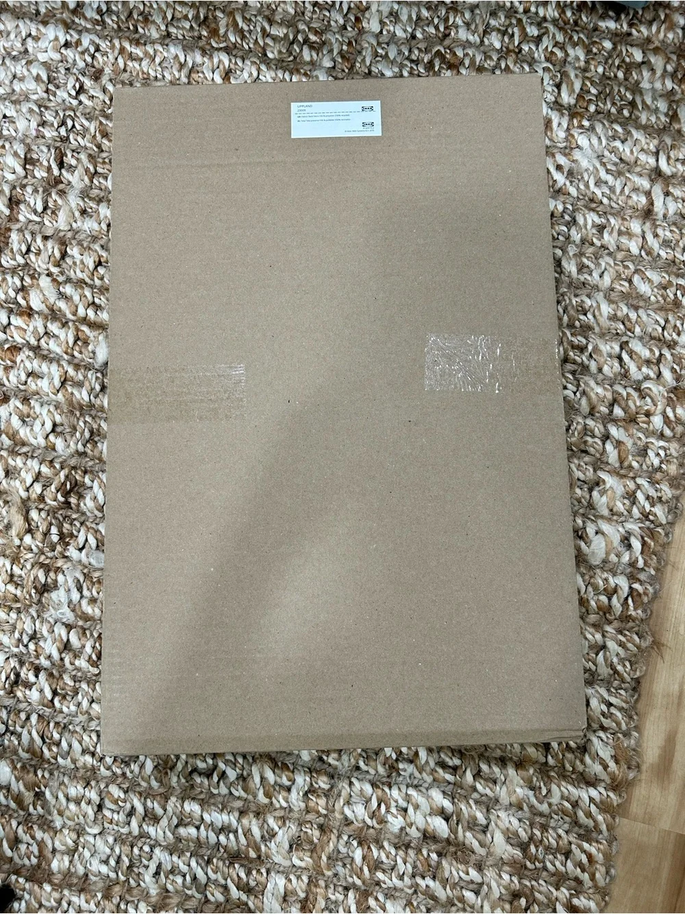 UPPLAND Sage Green Loveseat Slipcovered by IKEA